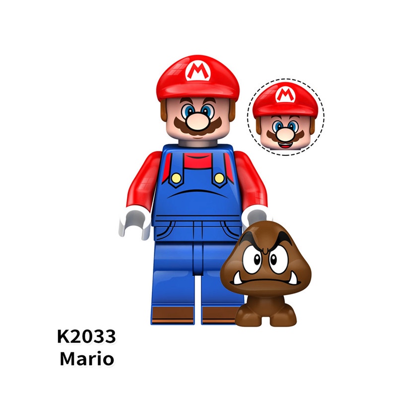 Mô hình đồ chơi hình nhân vật Super Mario độc đáo dùng làm quà tặng bé