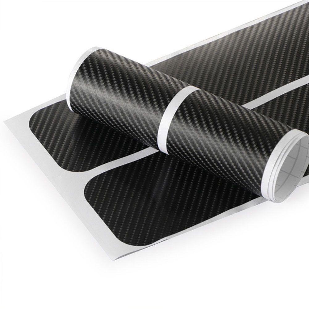 Phim Dán Trang Trí Xe Hơi Bằng Vinyl Sợi Carbon Chống Nước Nhiều Màu