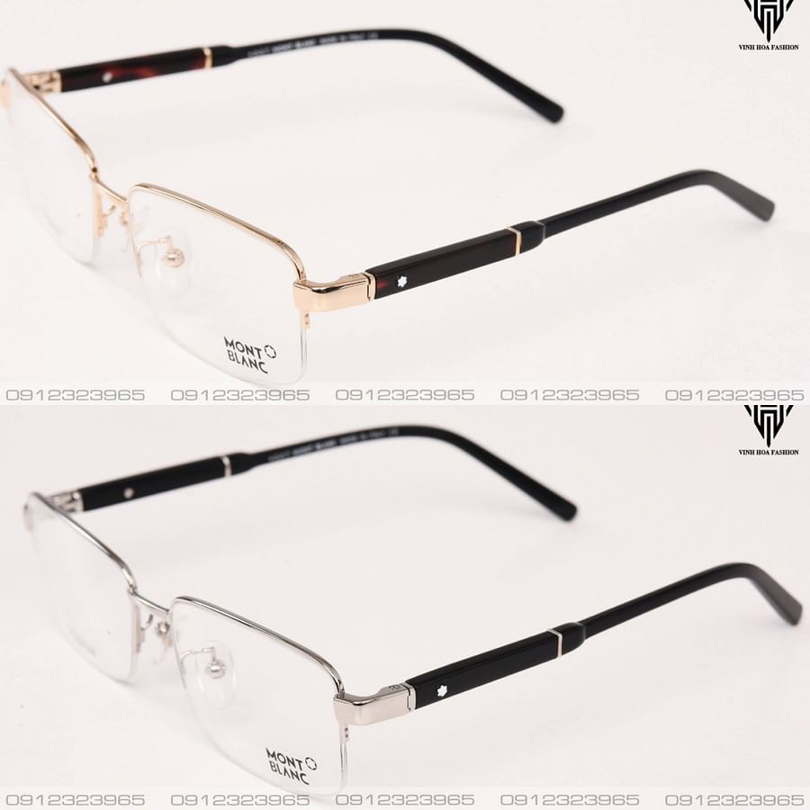 Gọng kính Nam thời trang cao cấp Montblanc MB689