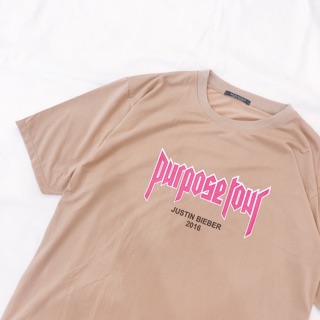áo tay lỡ Purpose tour