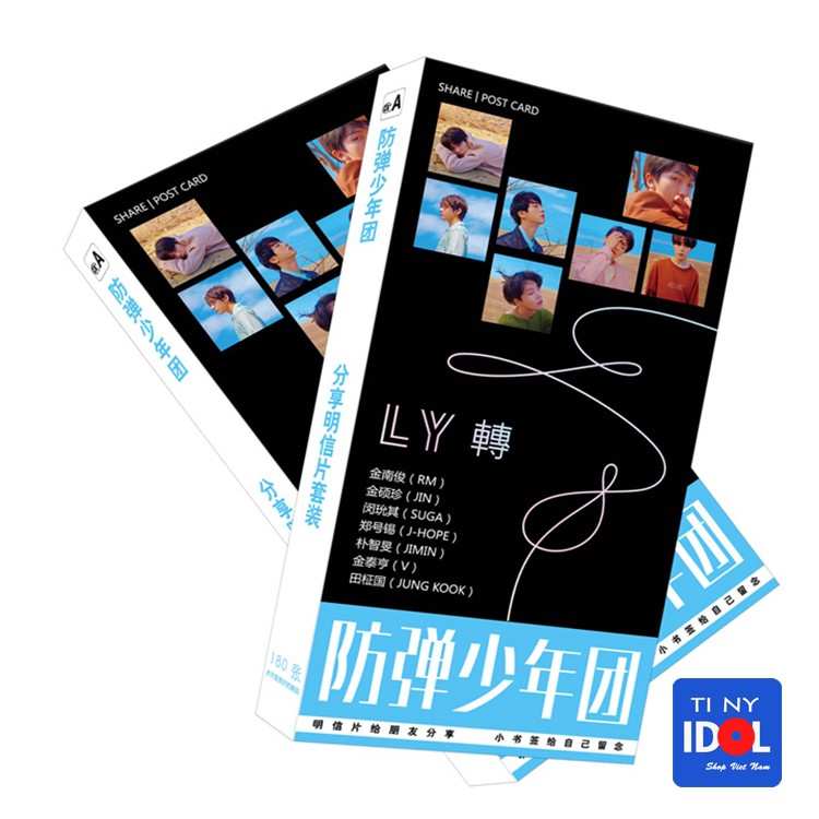 Postcard BTS Love Yourself Tear, Ảnh Photocard Album Hình BTS