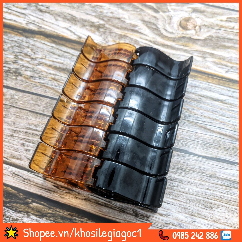 SET 12 Kẹp Tóc Càng Cua Mix Màu