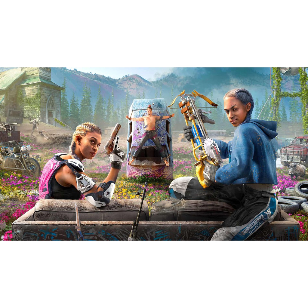 [Freeship toàn quốc từ 50k] Đĩa Game PS4: Far Cry New Dawn - hệ EU