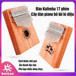 Đàn Kalimba - Đàn Kalimba 17 Phím- Đàn Thumb Piano- Âm Thanh Độc Đáo- Dễ Học