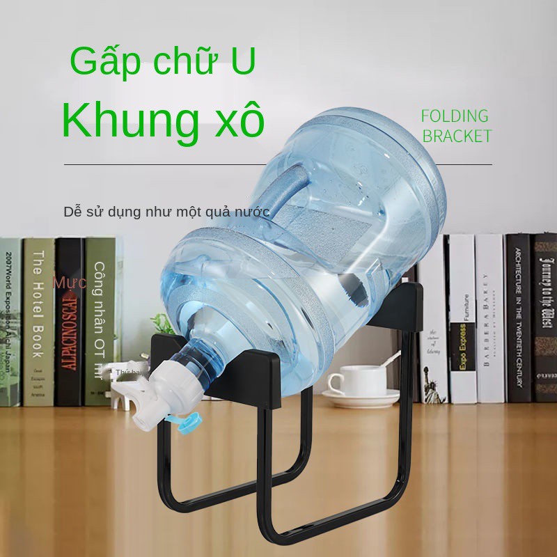 Xô nước tinh khiết, giá đỡ suối khoáng, đầu ra ngược cho máy uống, bình tích áp, bơm đóng chai