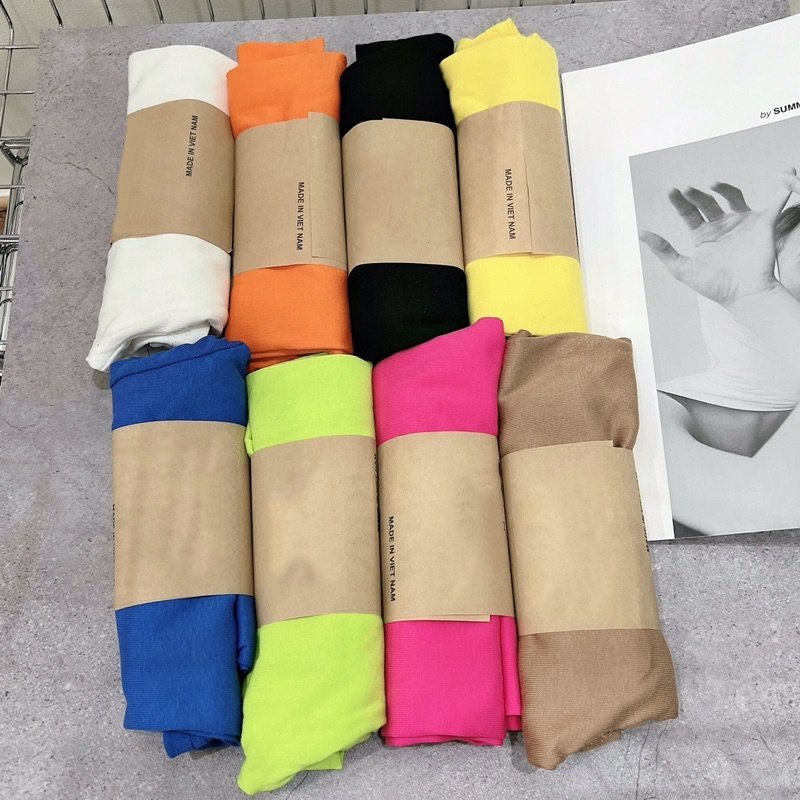 Quần Legging Lửng Nữ Nhiều Màu - Quần legging Knit Short Trendy chất thun dày dặn co dãn 4 chiều Senorita
