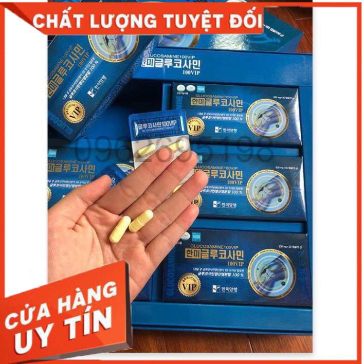 Viên uống hỗ trợ  xương khớp HANMI Hàn Quốc hộp 180 viên - 600mg (GLUCOSAMINE 100 VIP)