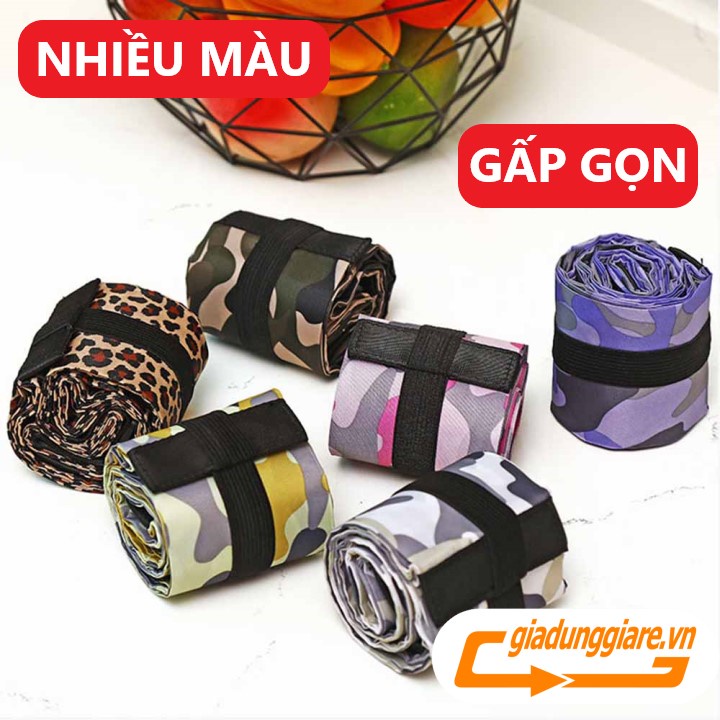 Túi đa năng GẤP GỌN túi xách du lịch mua sắm vải cao cấp chống nước chống bụi quai đeo tiện lợi - giadunggiare.vn