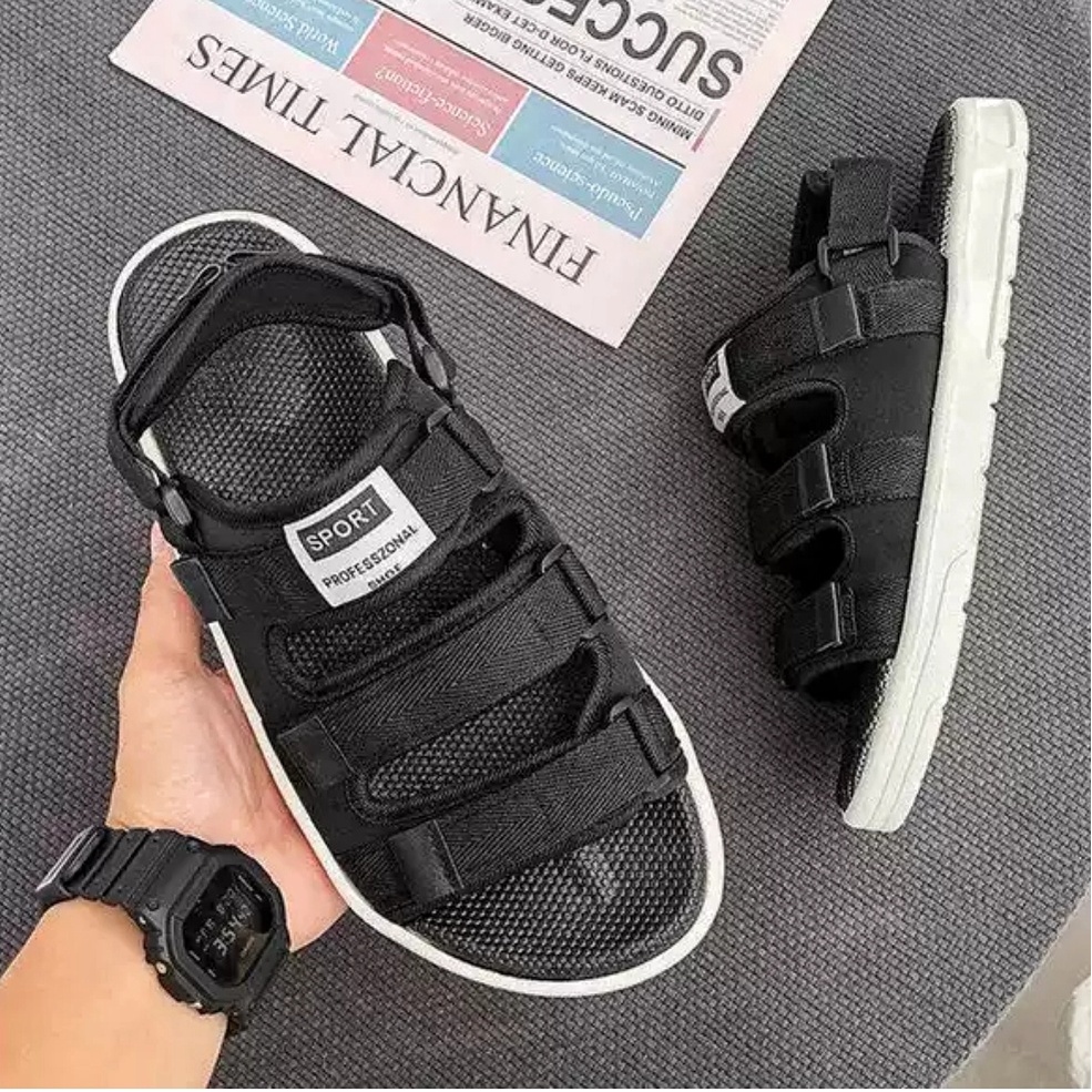 Giày Sandal nam nữ đi học 6062 quai sau tháo rời - Đế 4cm - thoải mái ôm chân