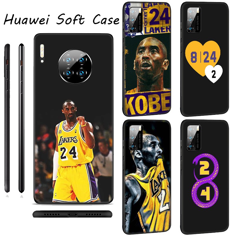 Ốp điện thoại mềm in hình Kobe Bryant 24 8 16MB cho Huawei Mate 30 20 10 Nova Lite Pro P Smart Z/2021