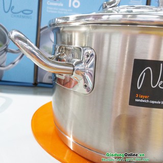 NỒI INOX LOCK&LOCK NEO CHARMING LCM3203