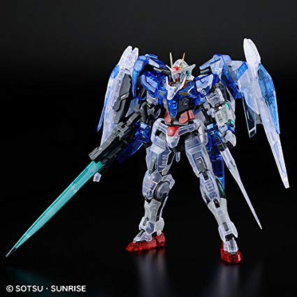 Mô hình lắp ráp RG 1/144 Gundam 00 Raiser Clear Color Bandai