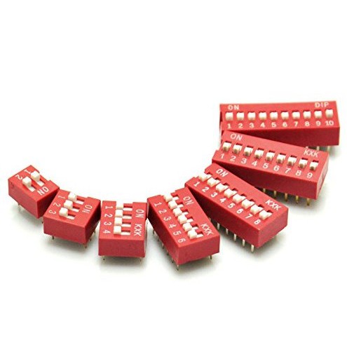 Công tắc bit 2 số/ 3 số/ 4 số/ 6 số/ 8 số (Top Dip Switch)