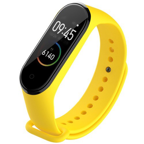 Dây đeo cao su hiệu Mijobs cho vòng tay thông minh Mi band 3, Mi band 4
