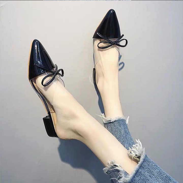 [Free ship từ 50k] Dép sục tim nơ hot nhất 2019 | BigBuy360 - bigbuy360.vn