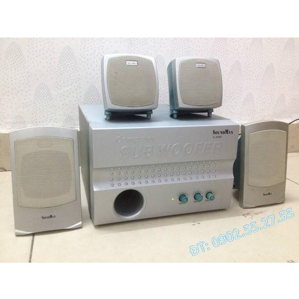 Sốc..!!!! Dàn Loa Soundmax 4.1 A-5000 còn mới ...