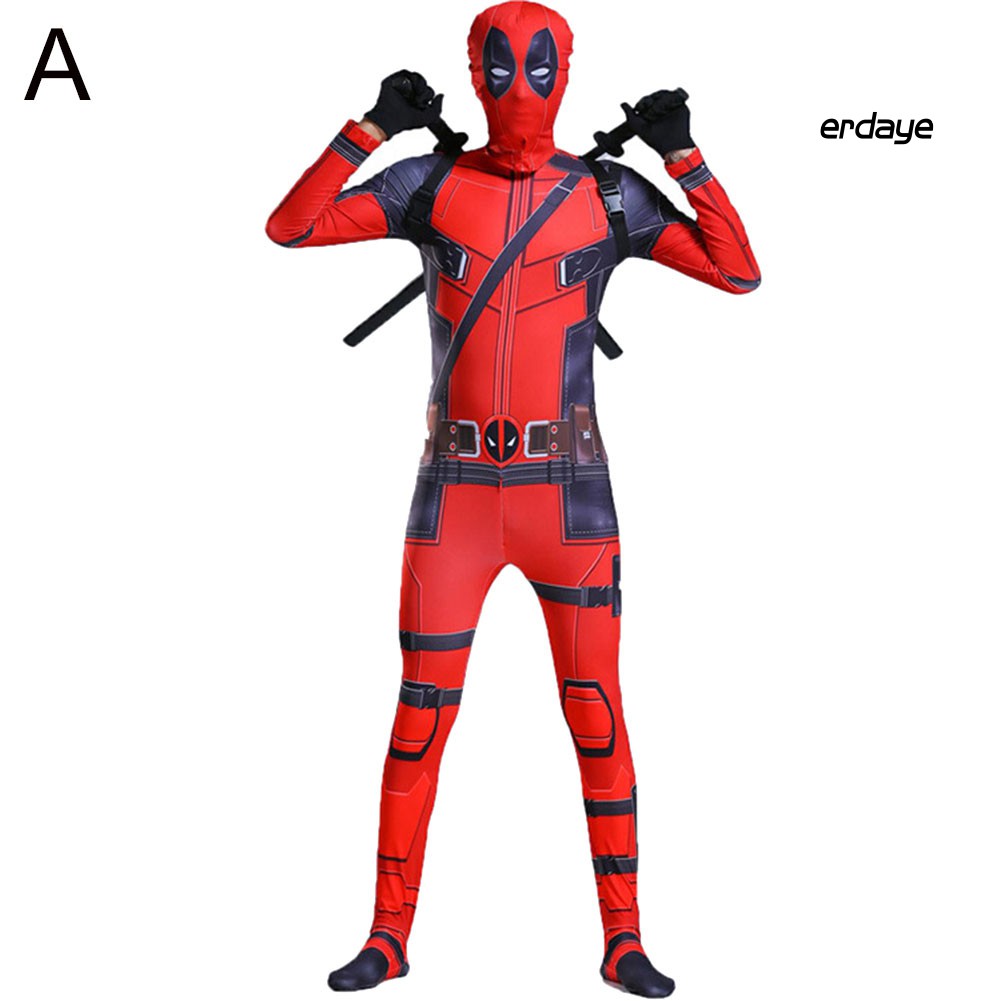 Trang Phục Hóa Trang Deadpool Nhân Dịp Halloween Cho Bé Trai