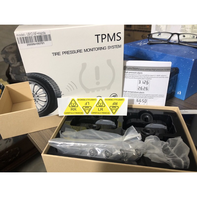 Cảm biến áp suất lốp CAREUD cho Toyota , Honda & Mishubishi