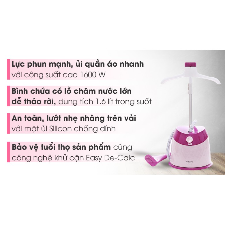 Bàn ủi hơi nước Philips GC514