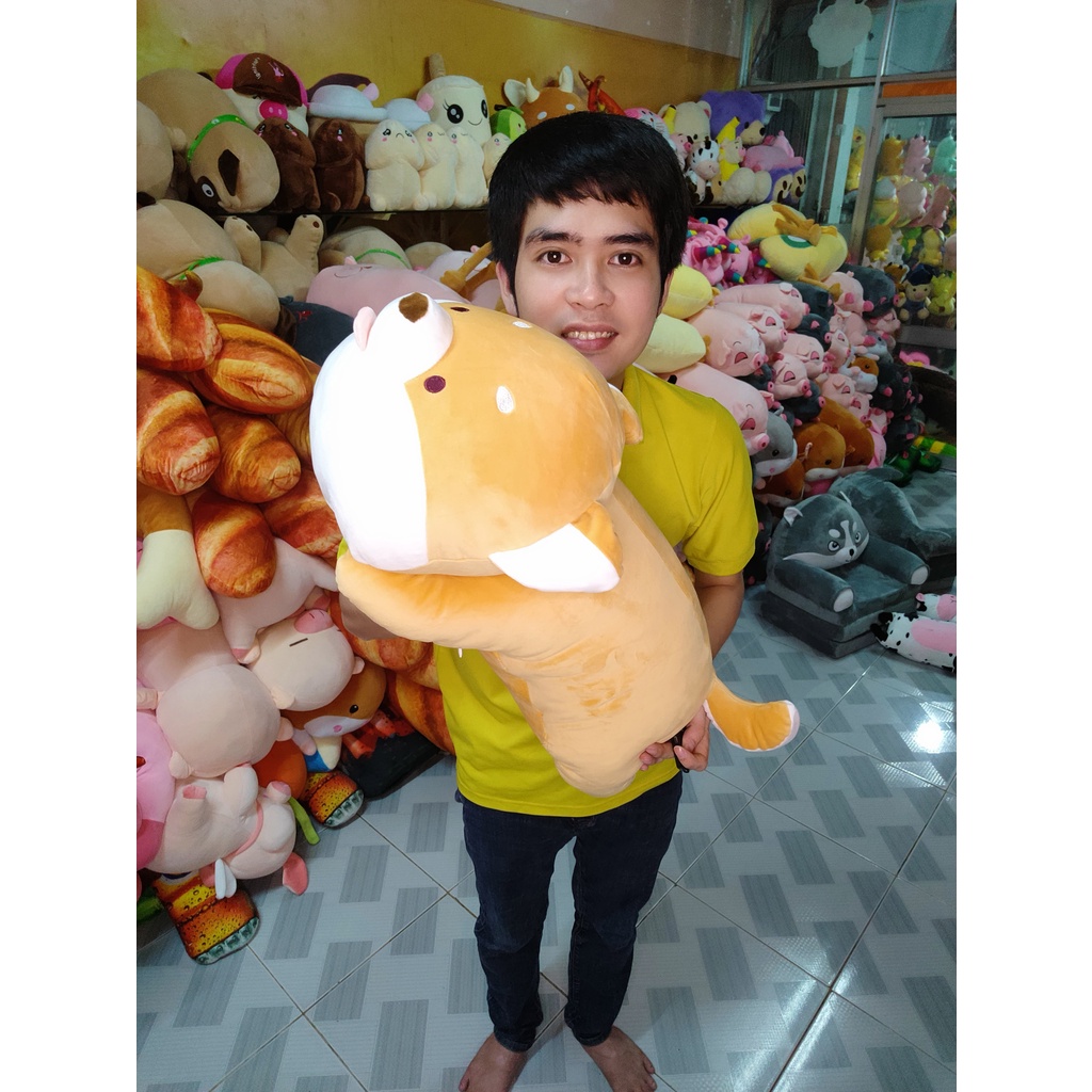 Gấu Bông Chó Shiba Mềm Mịn Cao Cấp