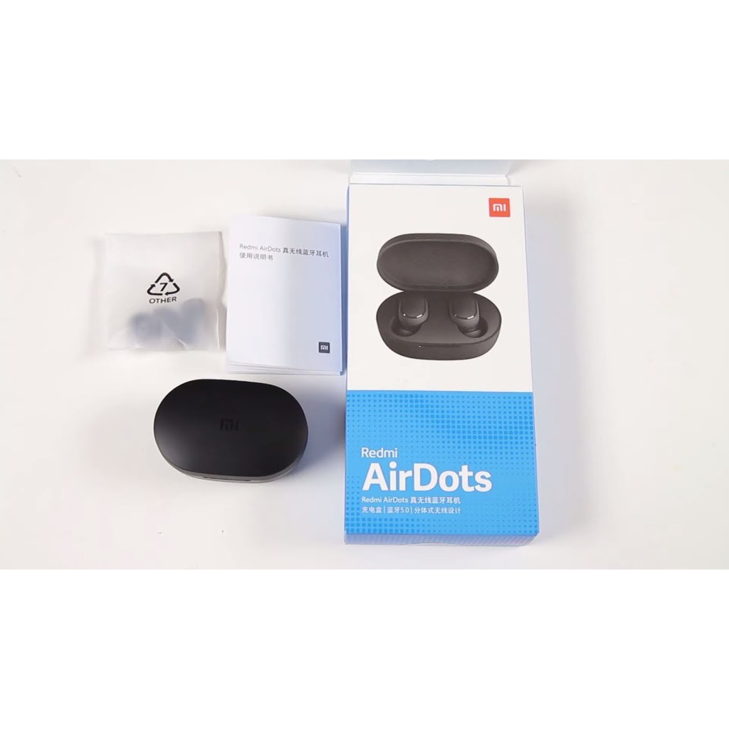 (Hỗ trợ chơi game) Tai nghe bluetooth Xiaomi true wireless Redmi AirDots S Gaming chính hãng 100% - Tặng cáp sạc