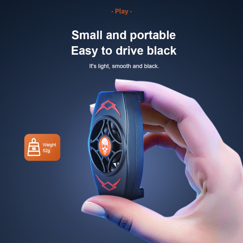 Quạt tản nhiệt điện thoại  X13 X16 - Siêu lạnh , làm mát bằng sò lạnh siêu mát, Upgrade LED RGB - Free Gift