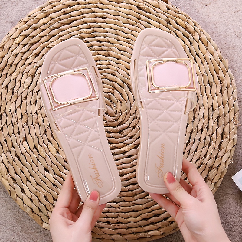 Dép Quai Ngang Đế Mềm Thời Trang Mùa Hè Cho Nữ