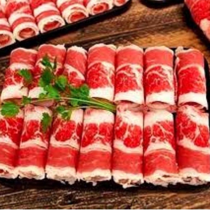 Thịt bò ba chỉ hàng ngon, loại 1