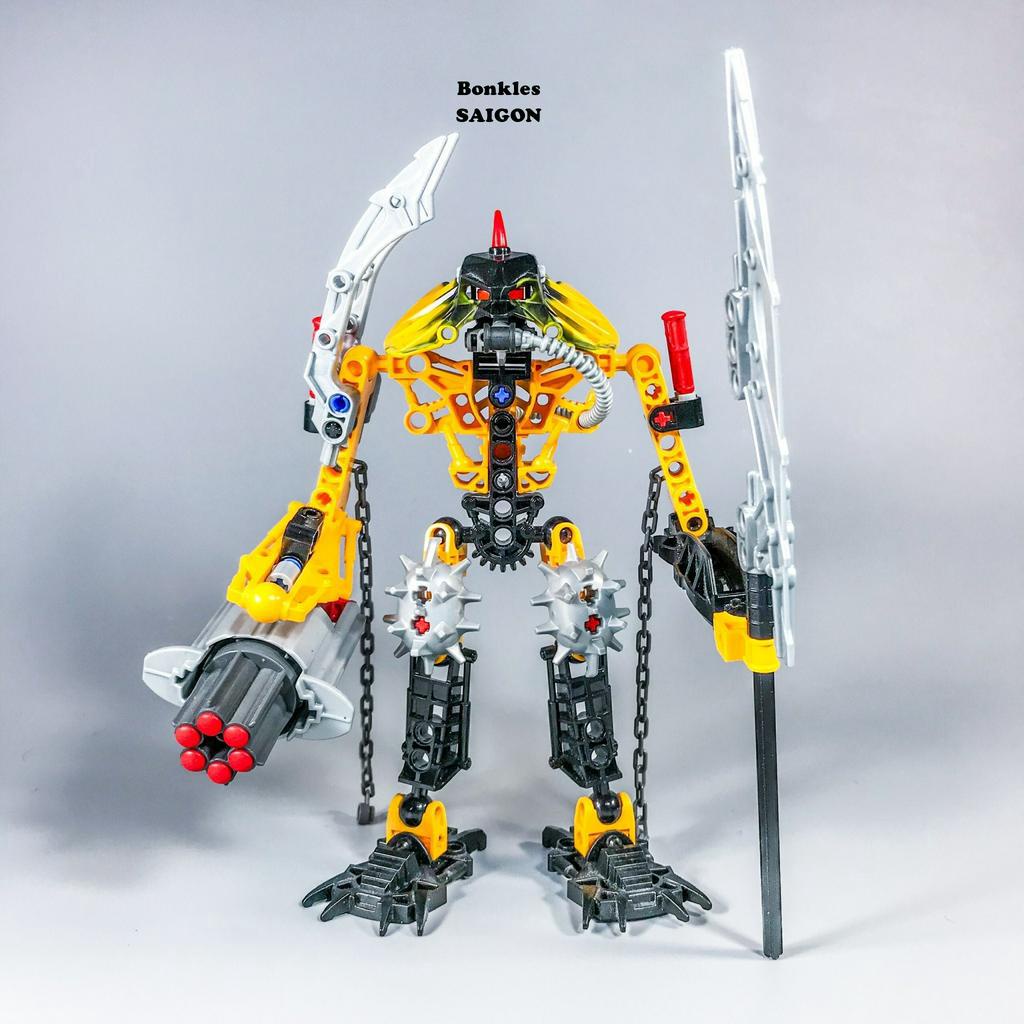Đồ Chơi Mô Hình Vintage lắp ráp LEGO Bionicle Toa Mahri 8912 Hewkii Chính Hãng Đan Mạch
