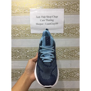 Giầy thể thao ALPHABOUNCE xanh đế trắng