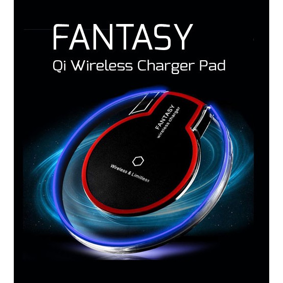 Bộ sạc không dây Wireless Charger cao cấp hỗ trợ sạc nhanh cho OPPO kèm chíp sạc