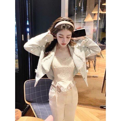 A16 [LOẠI 1] Áo Bra ren KATHY BRA Dáng Corset Bralette Áo Lót Nữ Ren Hai Dây Tà Nhọn Có Mút Không Gọng Viền Ren Xinh