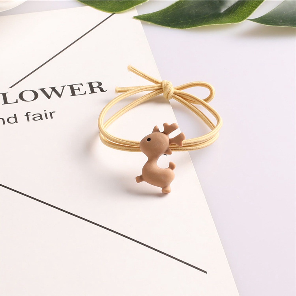 Dây buộc tóc cao su tùy chọn màu sắc phong cách Hàn Quốc