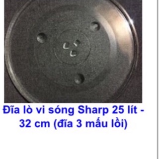 Đĩa thuỷ tinh lò vi sóng chính hãng