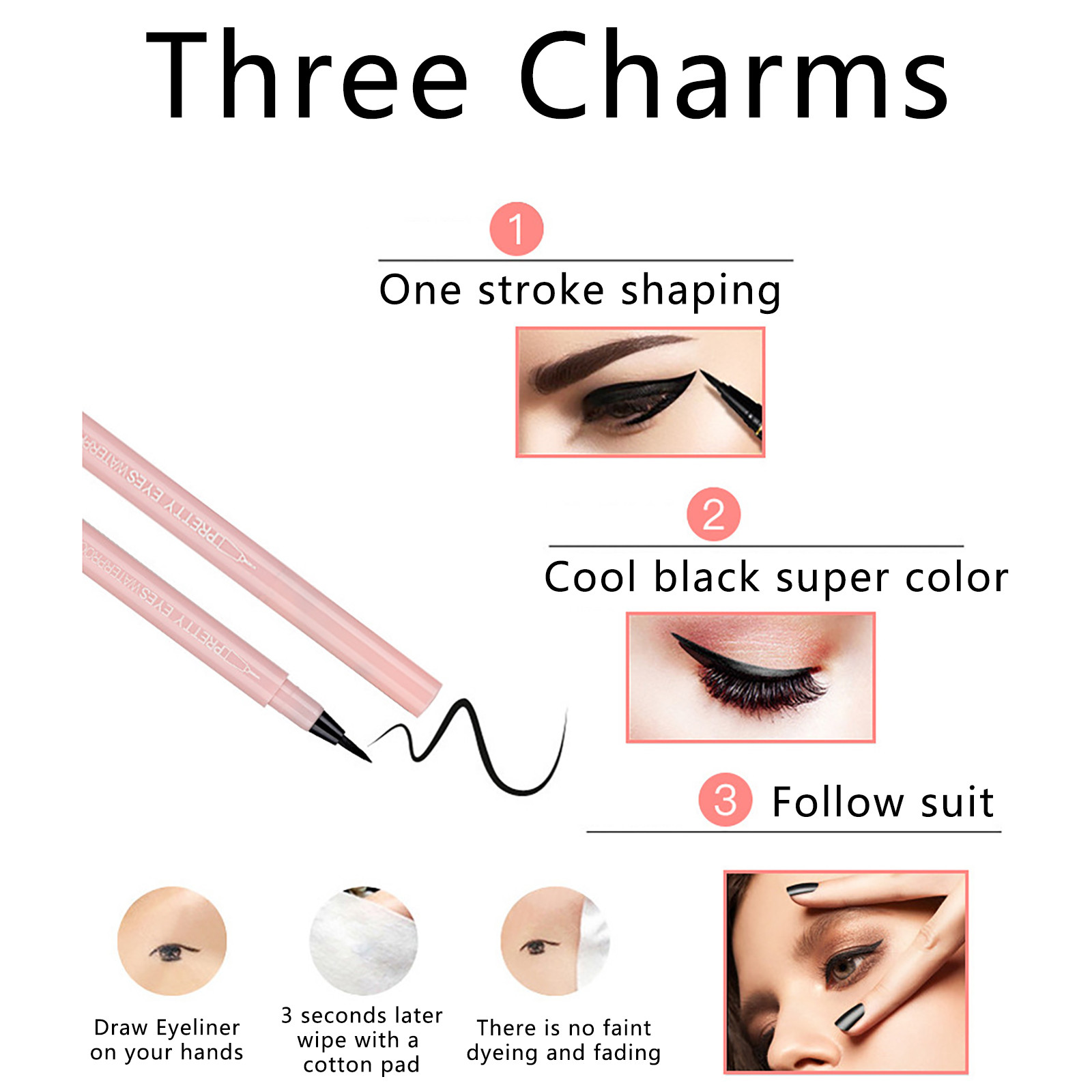 (Hàng Mới Về) Bút Kẻ Mắt Dạng Lỏng Chống Nước Lâu Trôi Không Nhòe Tiện Dụng | BigBuy360 - bigbuy360.vn