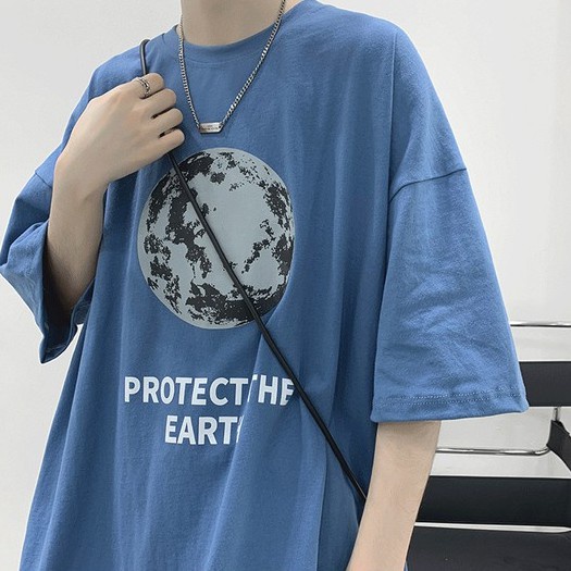 Áo thun tay ngắn mẫu 2021 phong cách Hàn Quốc thời trang mùa hè trẻ trung dành cho nam