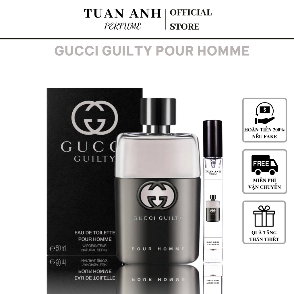 Nước hoa nam văn phòng cao cấp Gucci Guilty Pour Homme chính hãng giá rẻ TUAN ANH PERFUME