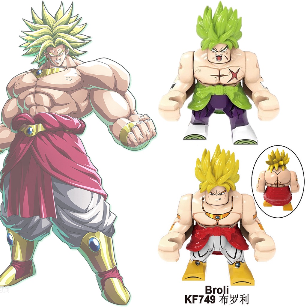 【Hàng Có Sẵn】Mô Hình lego Broli Super Saiyan Big Saiyan Anime Dragon Ball Dành Cho Trẻ Em