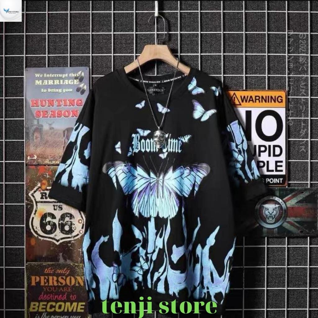 Áo thun nam tenji at03tg áo phông nam thể thao cổ tròn chiếc lá word thun cotton lạnh cao cấp tenji store 1 (44 - 70kg)