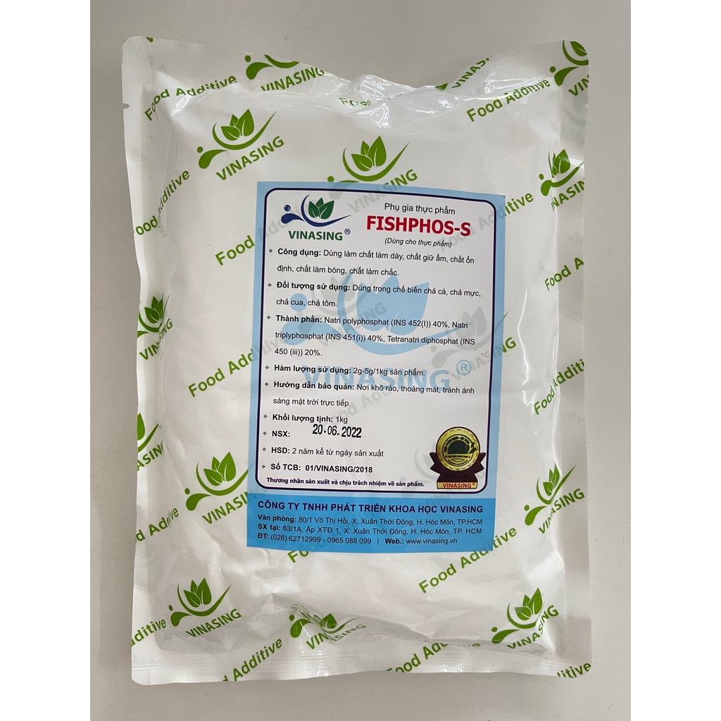 PHỤ GIA  SIÊU GIÒN DAI FISHPHOS-S