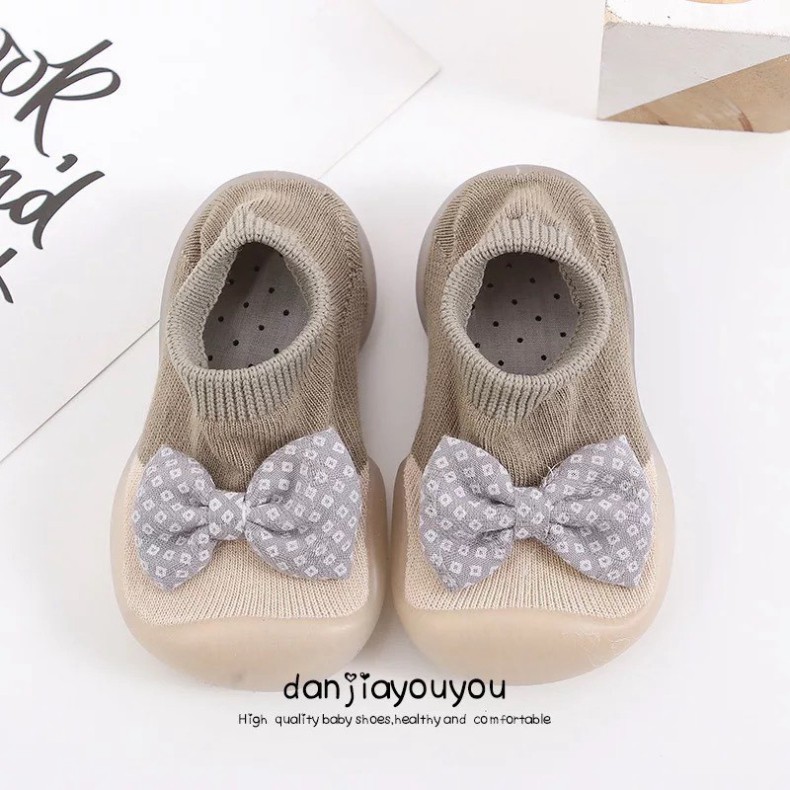 Giày Bún Tập Đi Siêu Mềm Cho Bé Hàng Quảng Châu Cao Cấp
