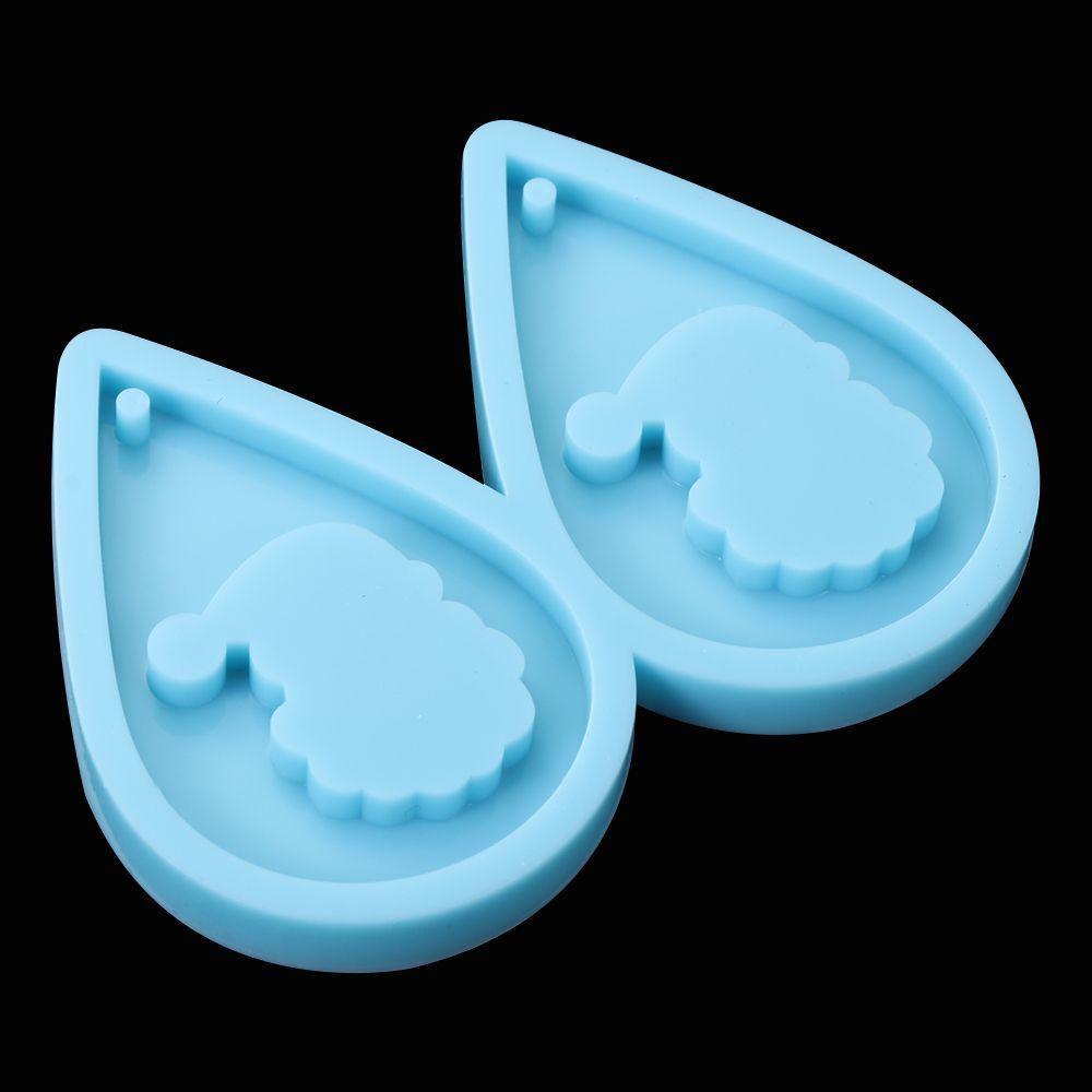 Khuôn Silicone Làm Bông Tai Epoxy Resin UV