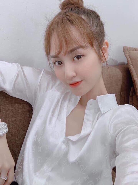 Sơ mi lụa LV