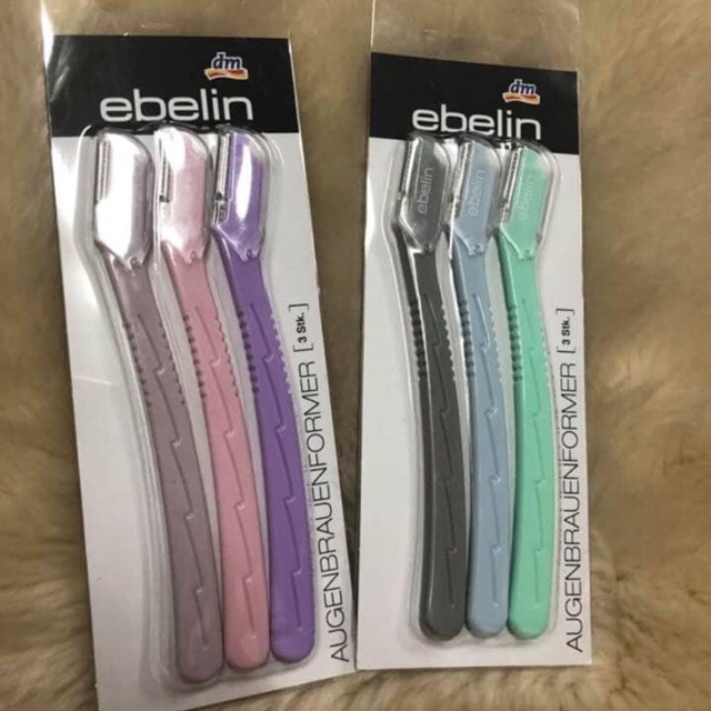 Set 3 dao cạo lông mày Ebelin Đức - Shop Dalavii