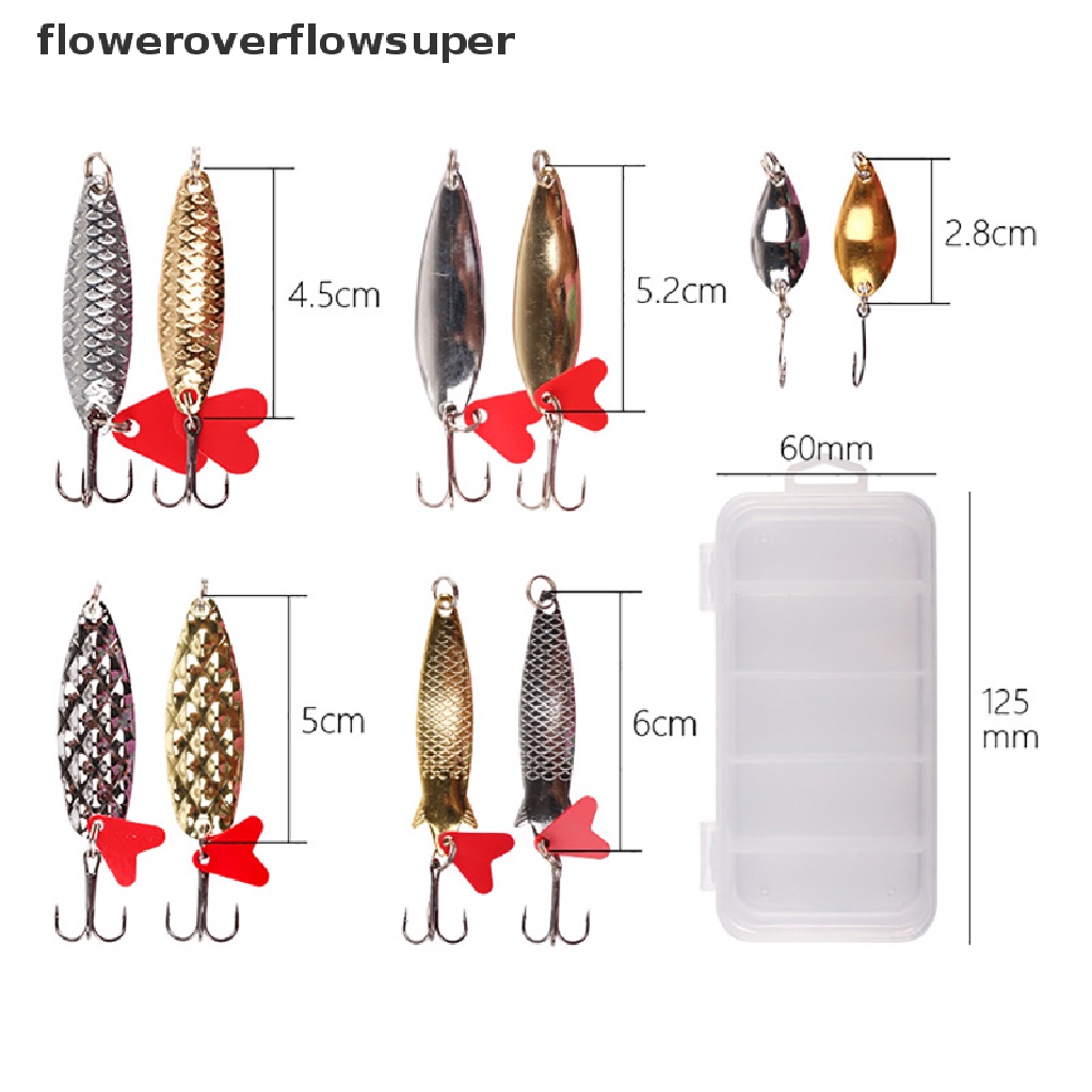 Set 10-25 Mồi Giả Nhử Cá FSMY