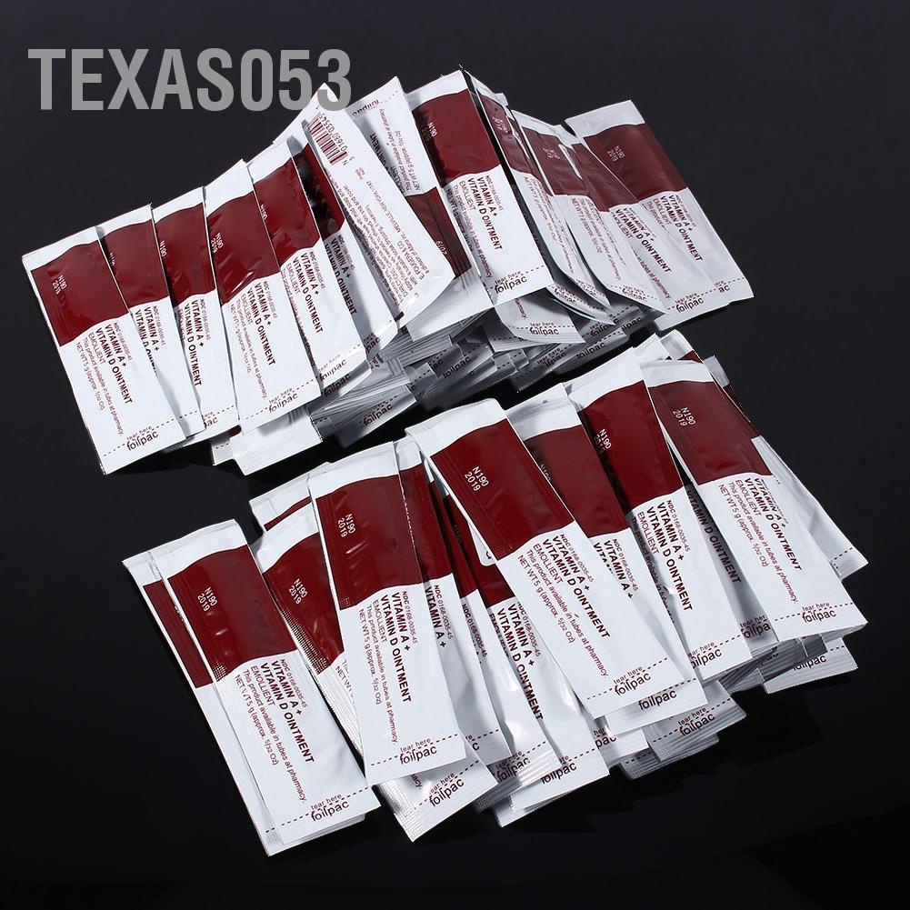 Set 100 vitamin A&amp;D dưỡng hình xăm chăm sóc da sau khi xăm
