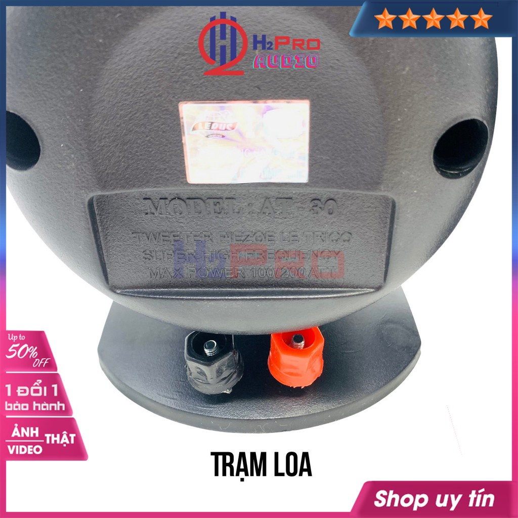 Đôi Loa Tép Rời, Loa Siêu Treble T30 100W Chính Hãng (2 Chiếc), Tiếng Treble Sáng, Nghe Hay,H2Pro Hàn Sẵn Tụ-H2Pro Audio
