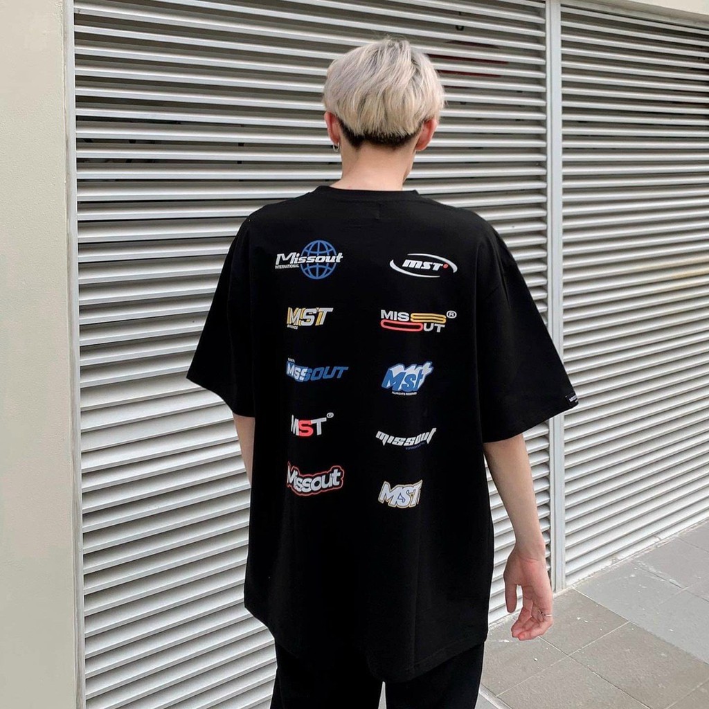 Áo Thun Local Brand Missout Logo Nam Nữ Tay Lỡ Oversize Unisex Full Mạc | BigBuy360 - bigbuy360.vn