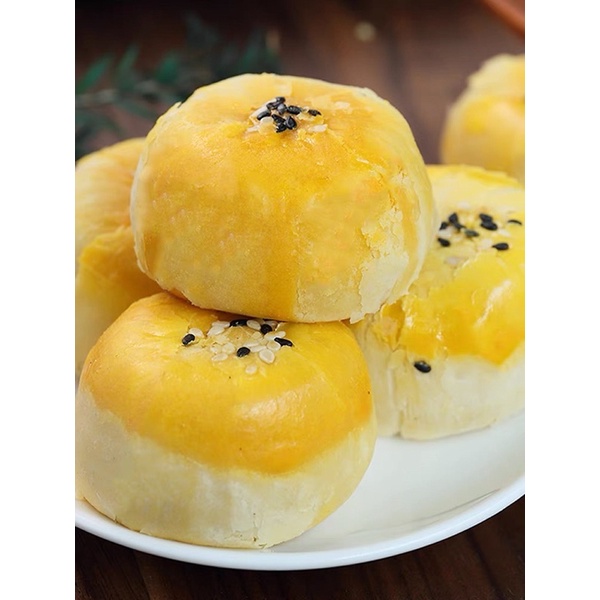 2KG Bánh Pía Trứng Muối Ngàn Lớp Tan Chảy Loại Ngon Nhất - Kimsa Nhân Trứng Muối Tan Chảy Thơm Béo Ăn Là Mê