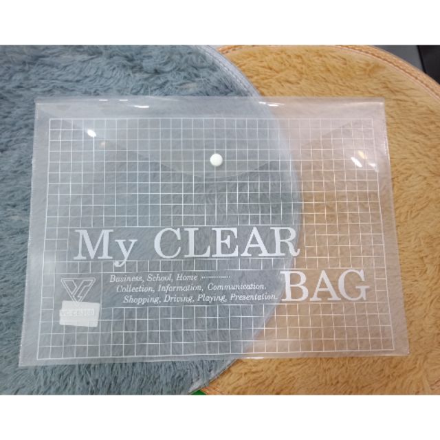Bìa nút F4 My Clear Bag